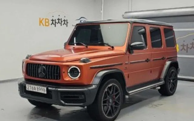 수원중고차신용카드할부 G클래스 W463b AMG G63 매물 사진 10 - 2022/10 42,044km